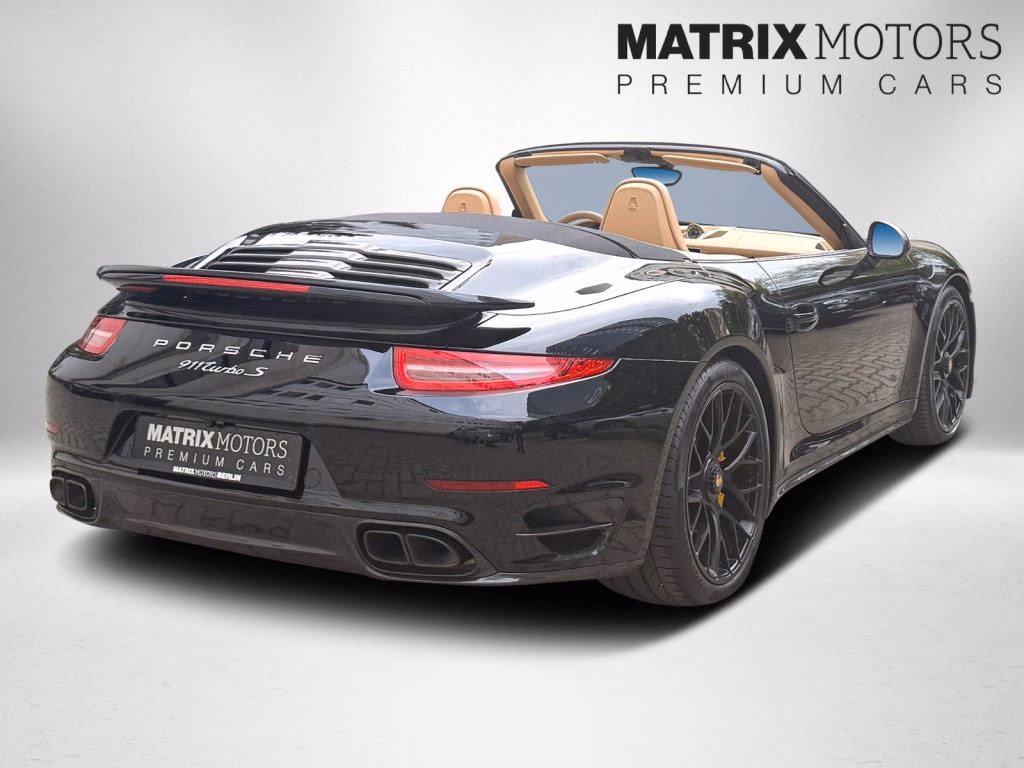 Porsche 911 Turbo S Cabriolet voll Carbon Sportabgas PPF, Ansicht 2