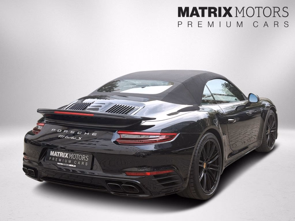 Porsche 911 Turbo S Cabriolet Carbon Approved Garantie, Ansicht 2