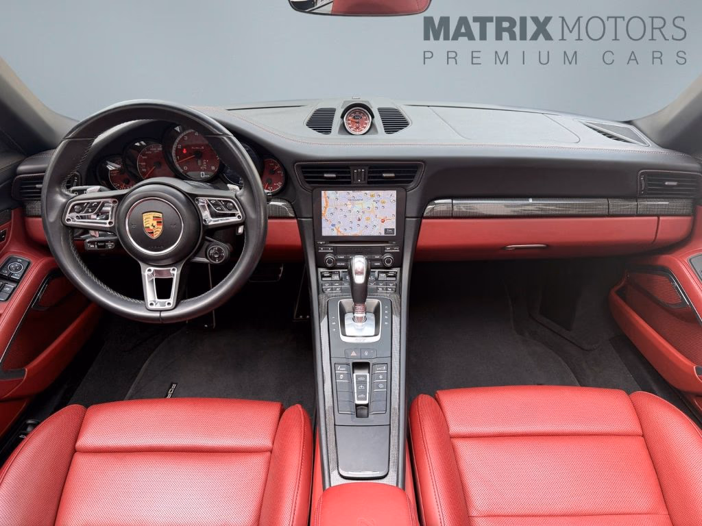 Porsche 911 Turbo S Cabriolet Carbon Approved Garantie, Ansicht 3