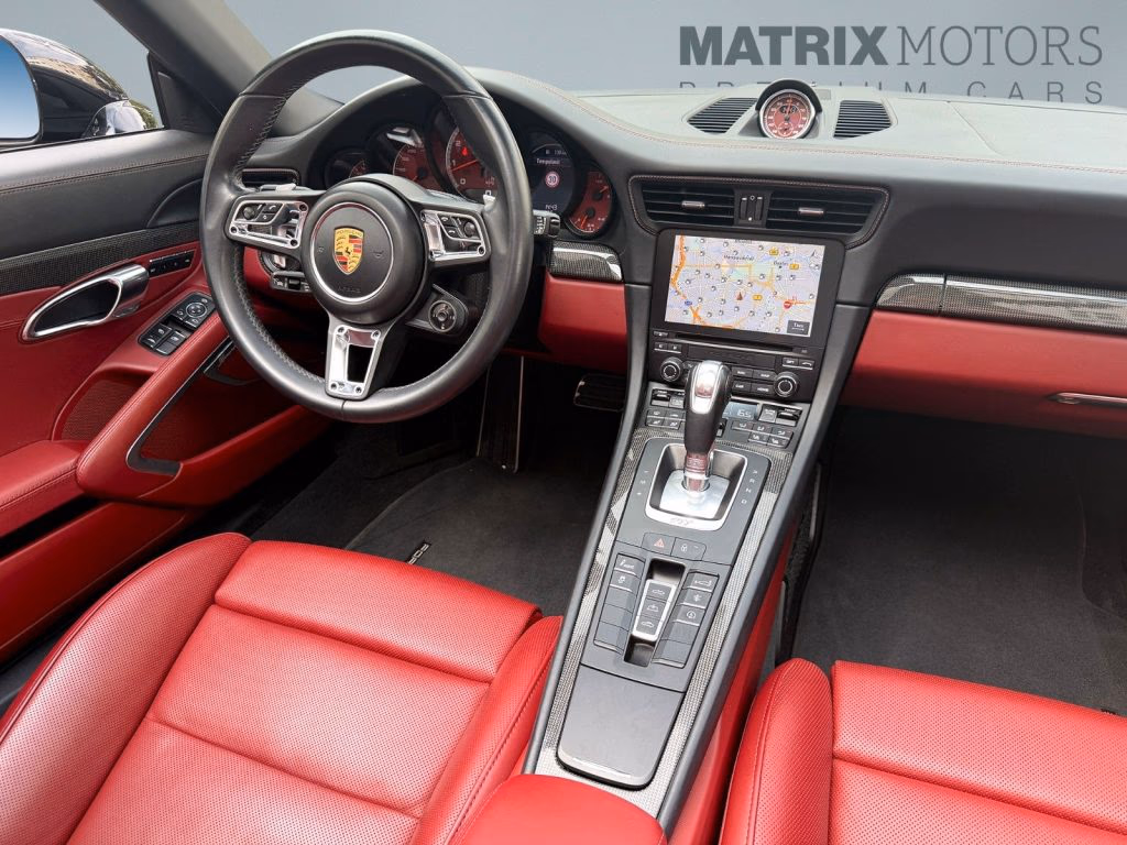 Porsche 911 Turbo S Cabriolet Carbon Approved Garantie, Ansicht 7