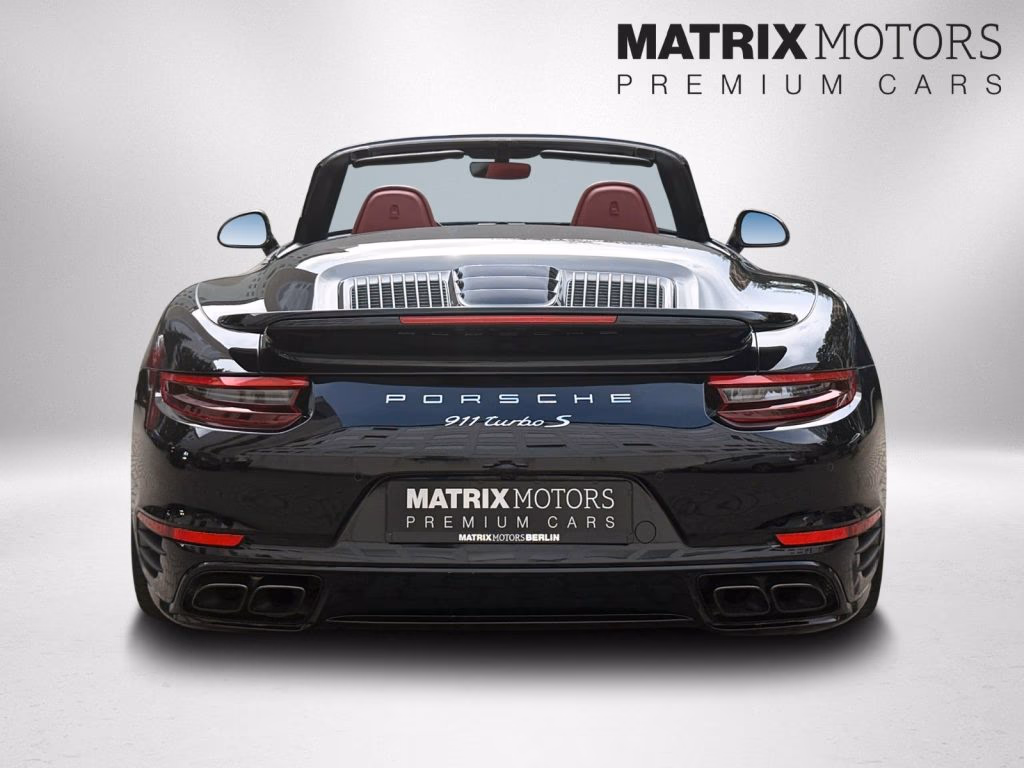 Porsche 911 Turbo S Cabriolet Carbon Approved Garantie, Ansicht 10