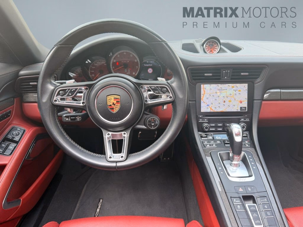 Porsche 911 Turbo S Cabriolet Carbon Approved Garantie, Ansicht 11